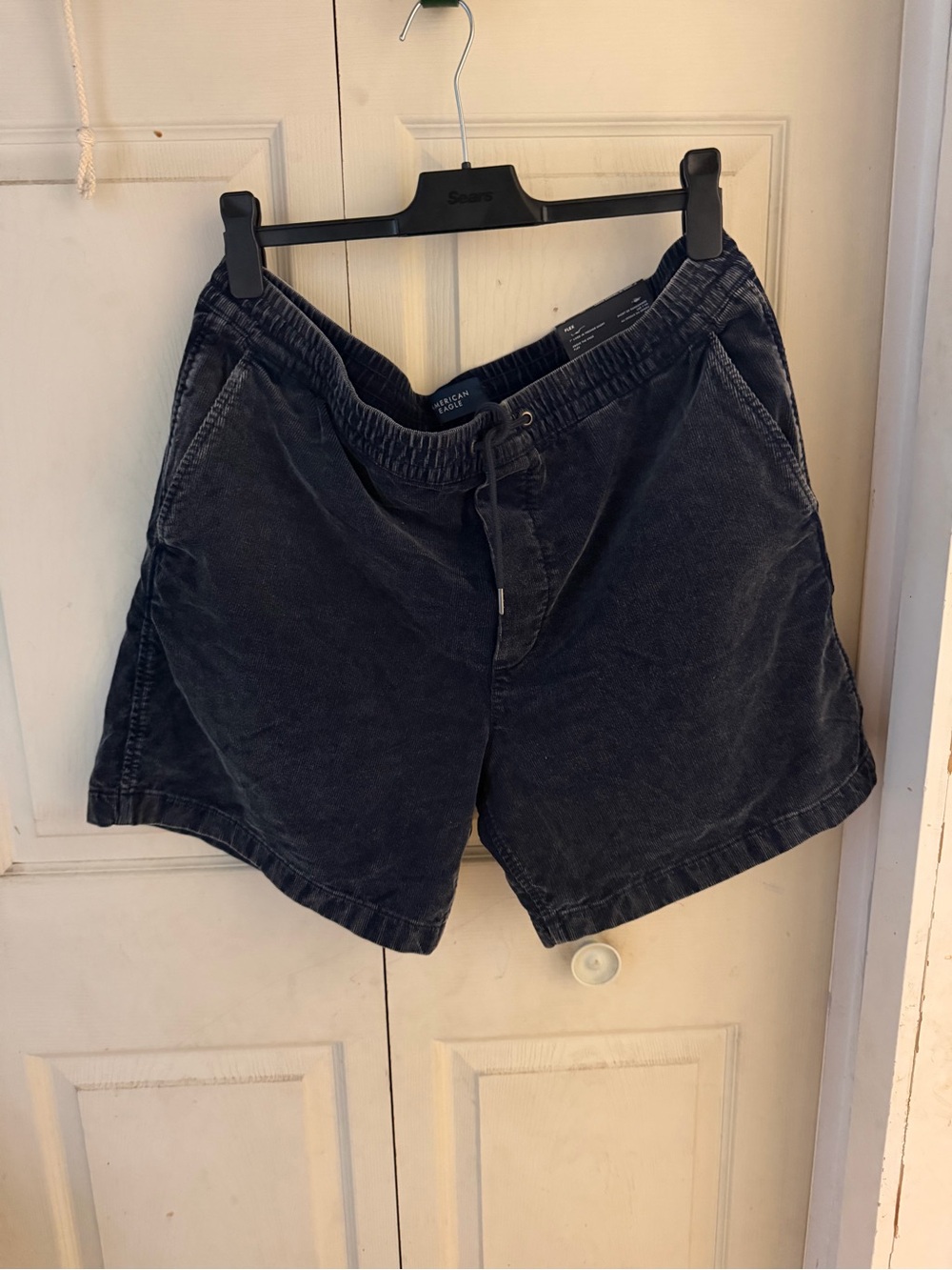 American Eagle Outfitters Navy Corduroy Shorts